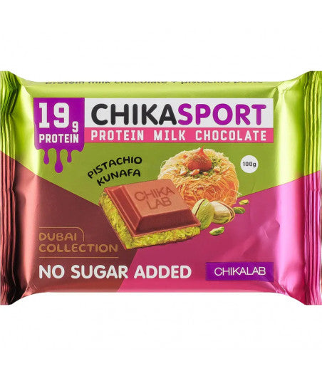 CHIKALAB Protein Dubai Chocolate Sugar-Free, 100 g