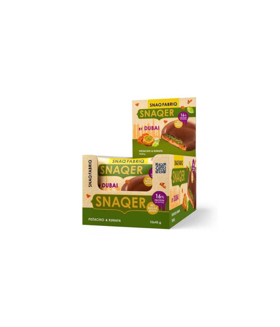 SNAQ FABRIQ SNAQER Cookie "Pistachios & Kunafa", Dubai Series, 45 g